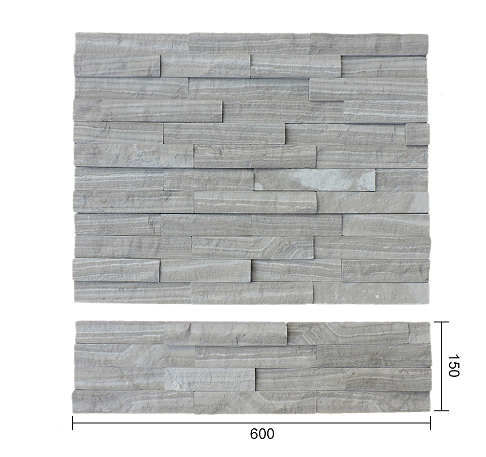 TACO Wood Vein White M314